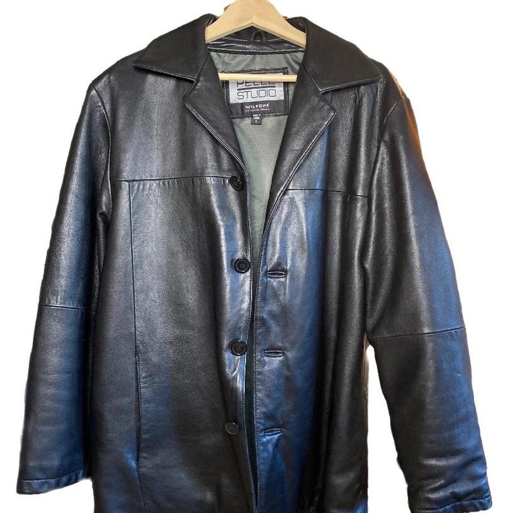 Real leather jacket made by Wilson’s leather experts